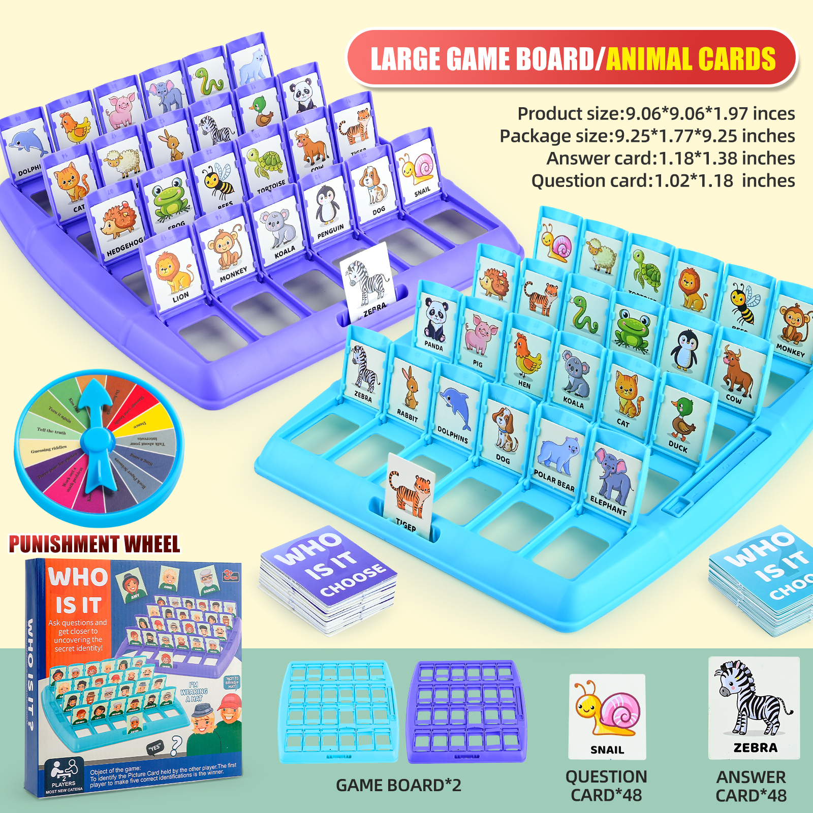 Guess Who I Am, Children'S Puz - огляд і ціна Board Game Dots