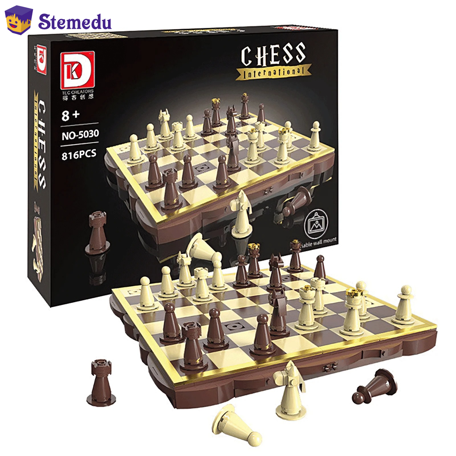 Deke 5030 Chess Puzzle Buildin - огляд і ціна Board Game Jumanji