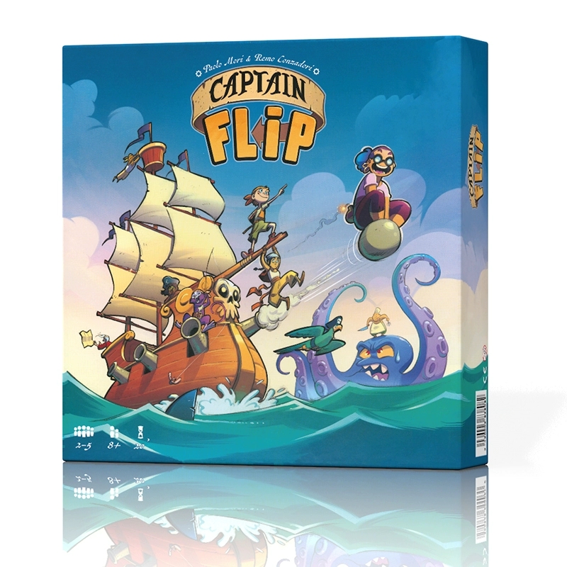 Captain Flip Pirate Treasure H - огляд і ціна Board Game Pirates