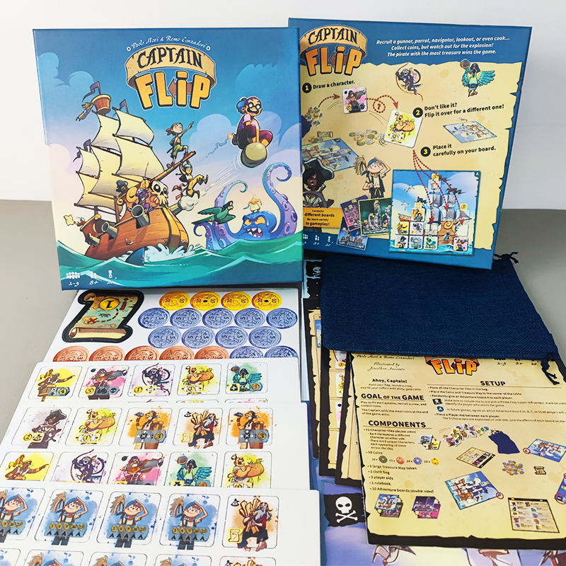 Captain Flip Pirate Treasure H - огляд і ціна Board Game Pirates