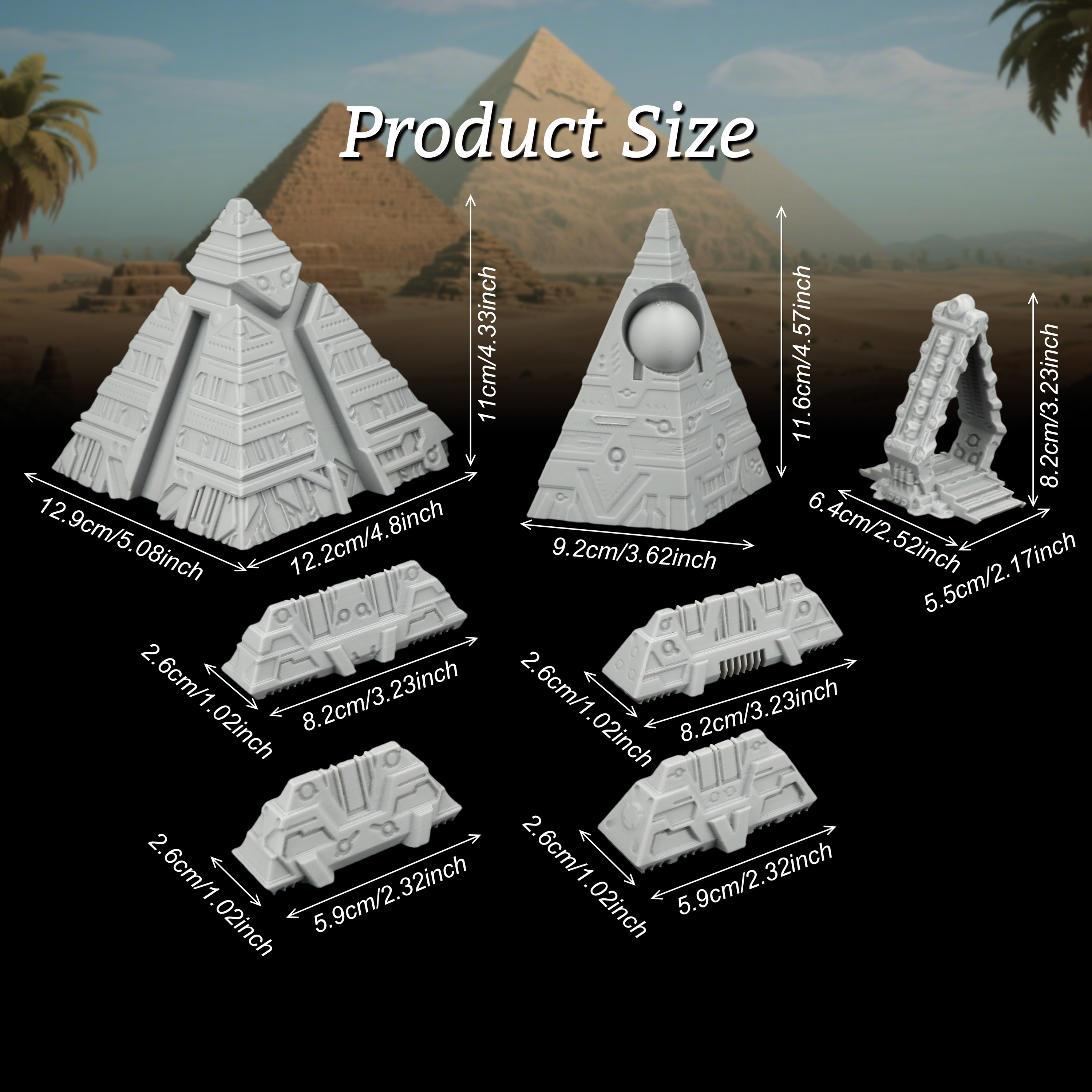 Sci-Fi Terrain Scene Miniature - огляд і ціна Miniature Terrain Set