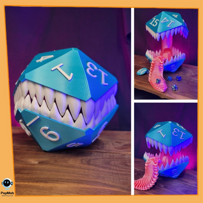 3D Printed Dice Tower Foldable - огляд і ціна Board Game Geek