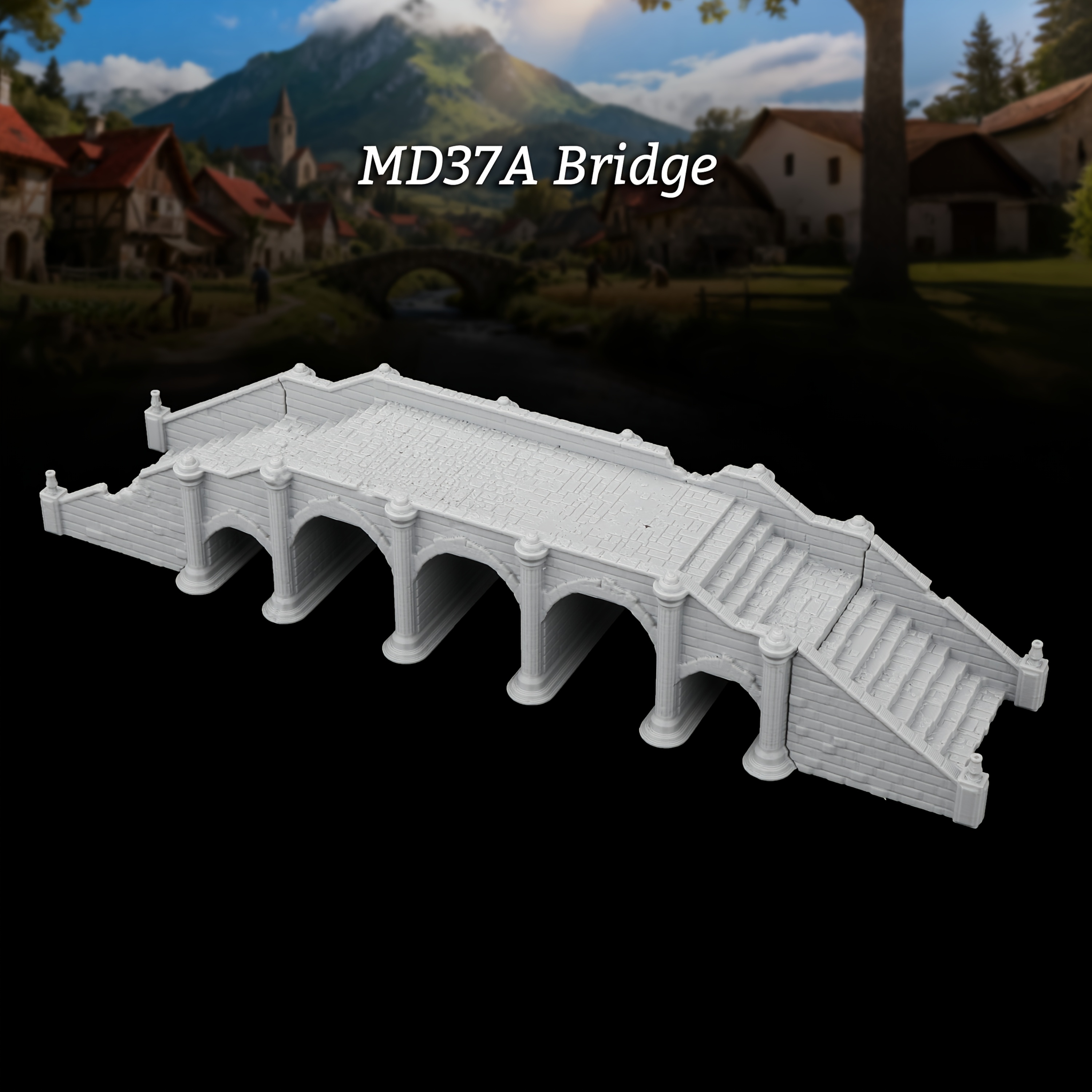 RPG Miniature Terrain Bridges  - огляд і ціна Miniature Terrain Set