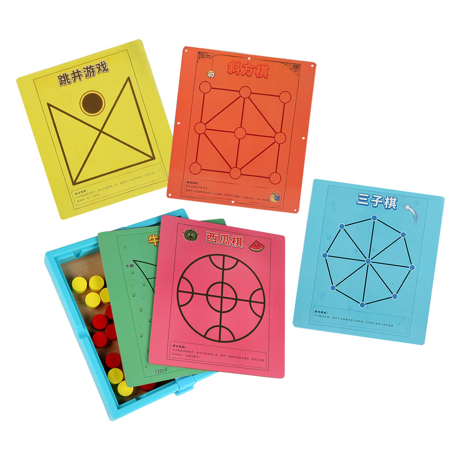 Portable 5 in 1 Board Game Tea - огляд і ціна Board Game For 5 Players
