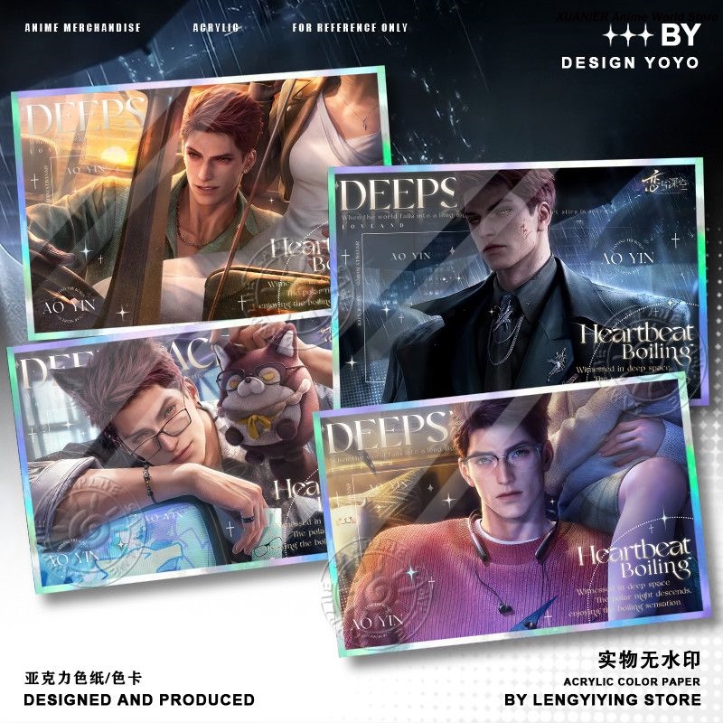 Anime Love and Deepspace Game  - огляд і ціна Board Game Anime