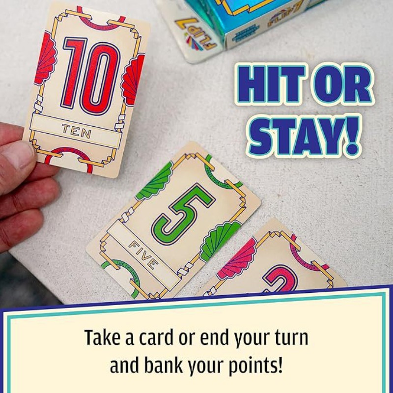Flip 7 Board Game Party Card G - огляд і ціна Board Game Bang