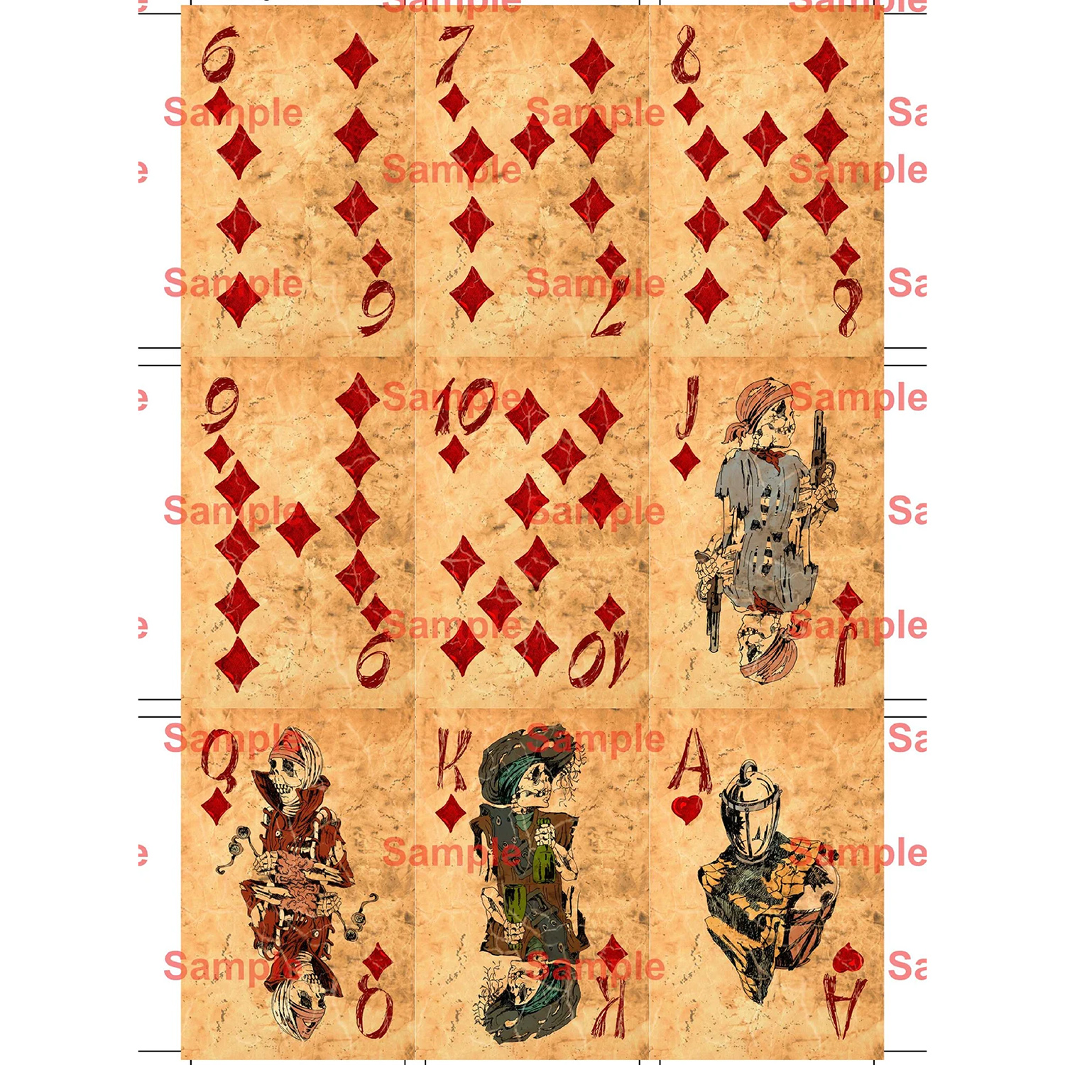 Pirate King Playing Cards Vint - огляд і ціна Board Game Pirates