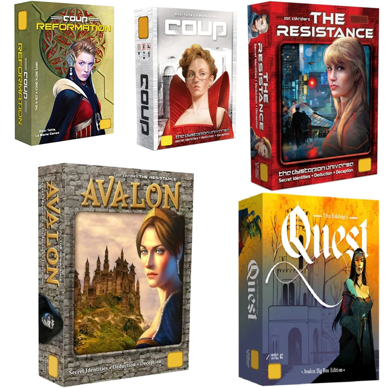 New Board game The Resistance  - огляд і ціна Board Game Solo