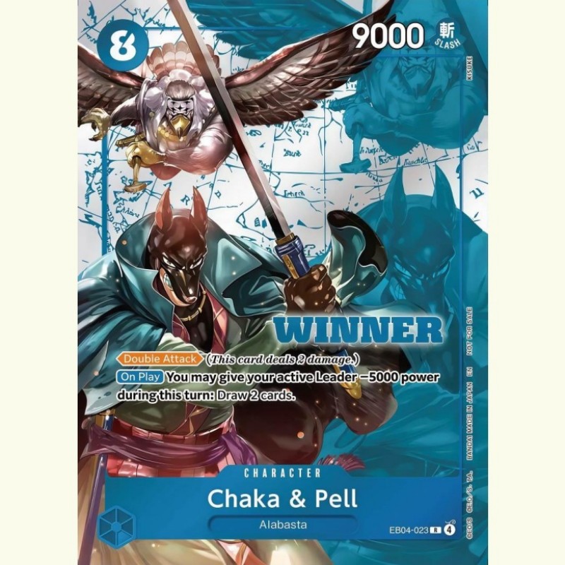 One Piece Chaka&Pell Gorgon Si - огляд і ціна Board Game Anime