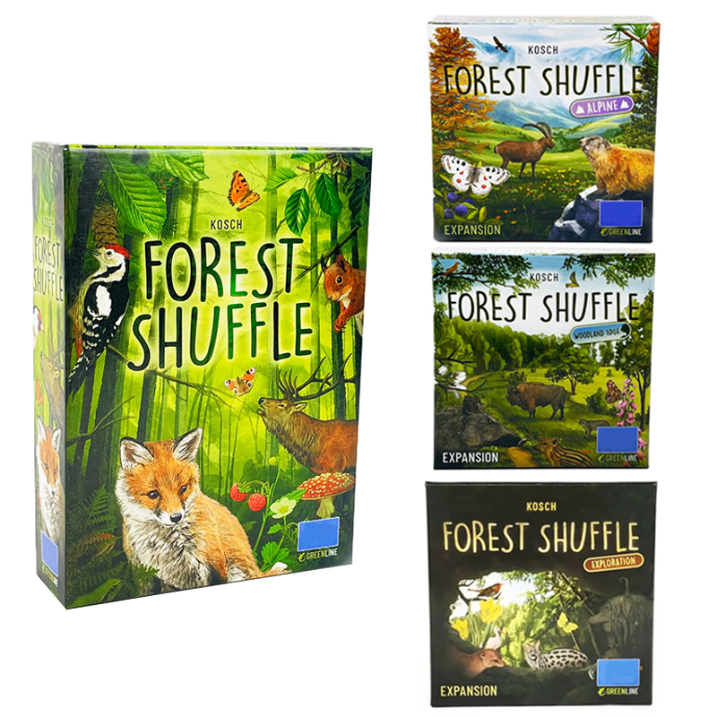Forest Shuffle Board Game - Cl - огляд і ціна Board Game Solo