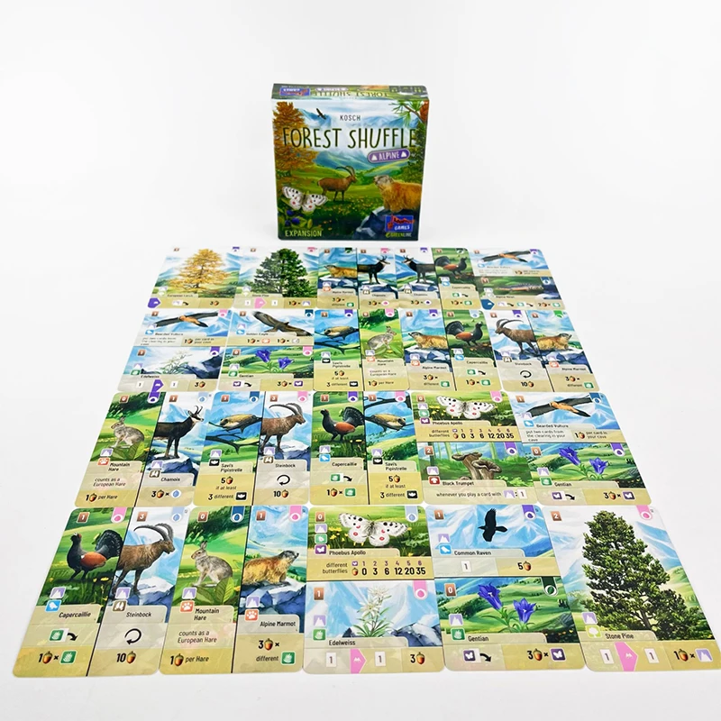 Forest Shuffle Board Game - Cl - огляд і ціна Board Game Solo