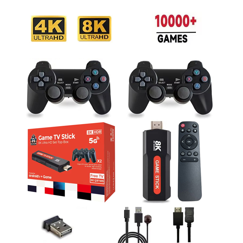 X2 Game Stick HD 4K 8K 3D Cons - огляд і ціна Board Game Steam