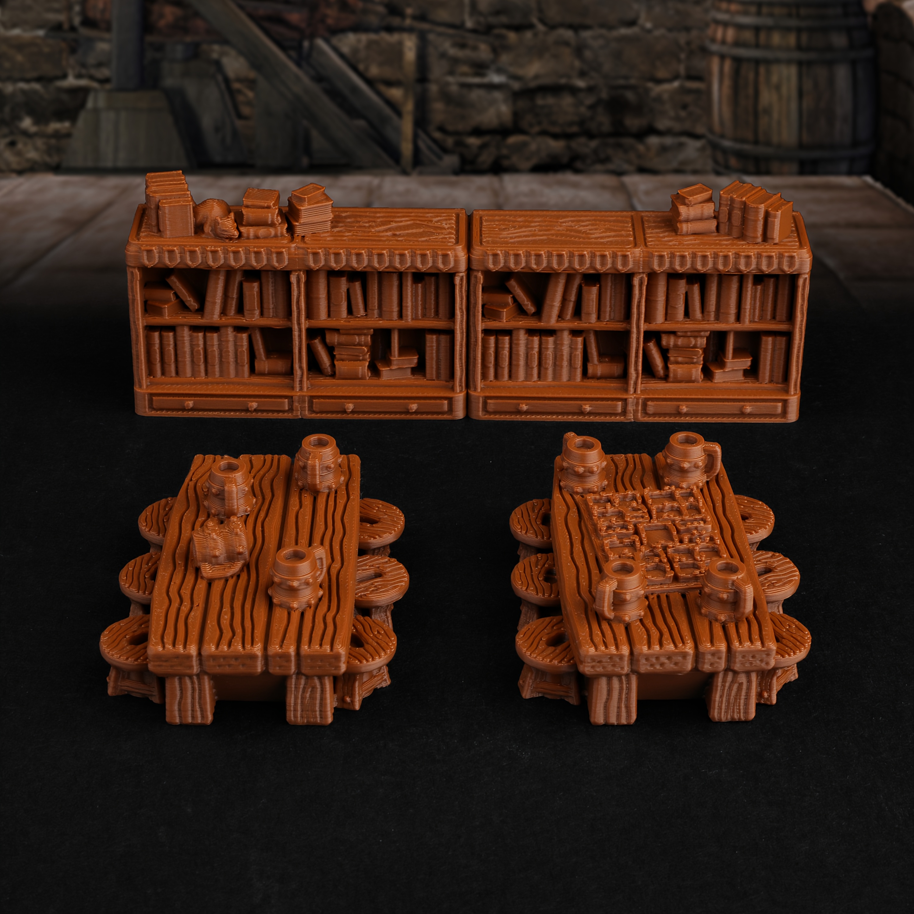 RPG Furniture Miniature Terrai - огляд і ціна Miniature Terrain Set