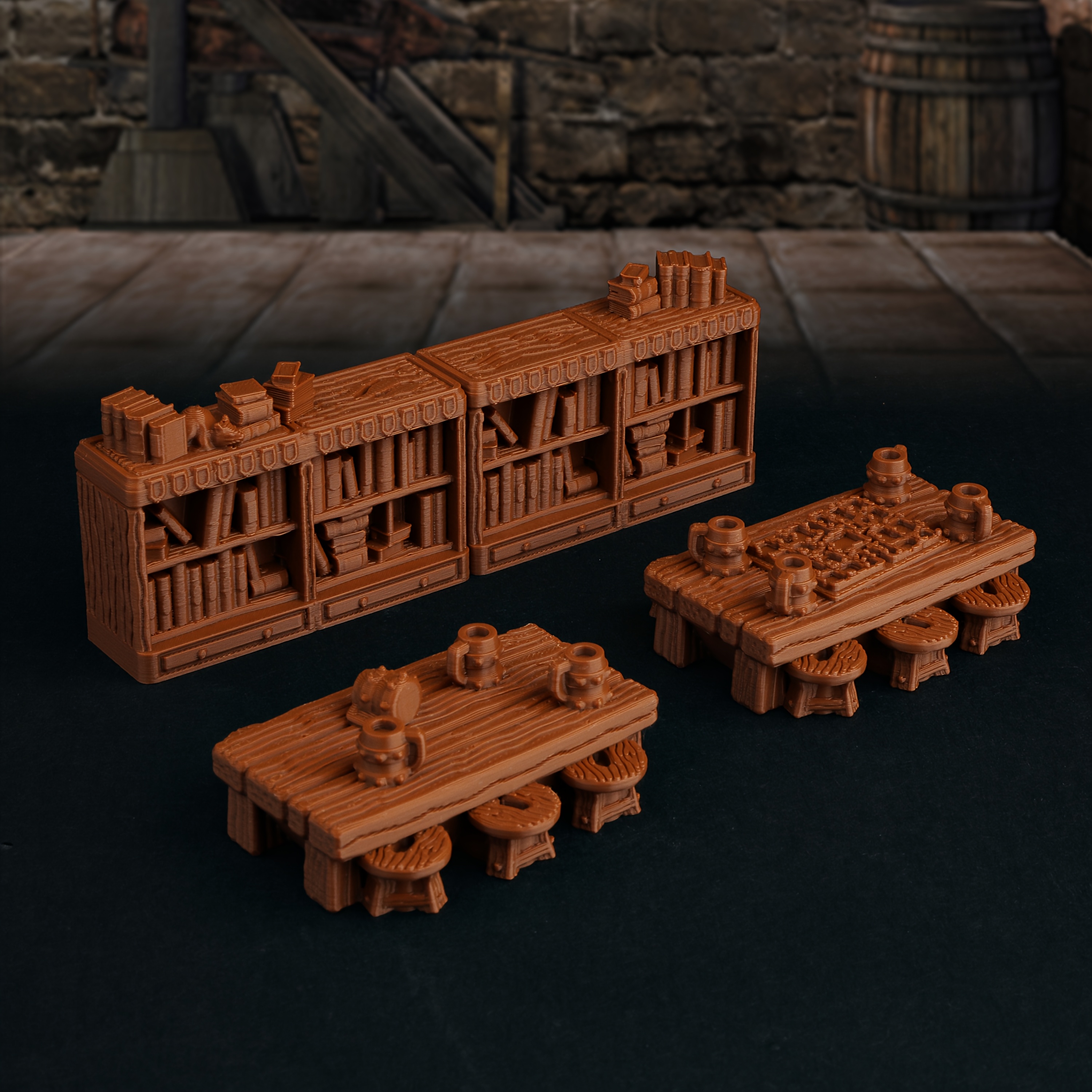 RPG Furniture Miniature Terrai - огляд і ціна Miniature Terrain Set