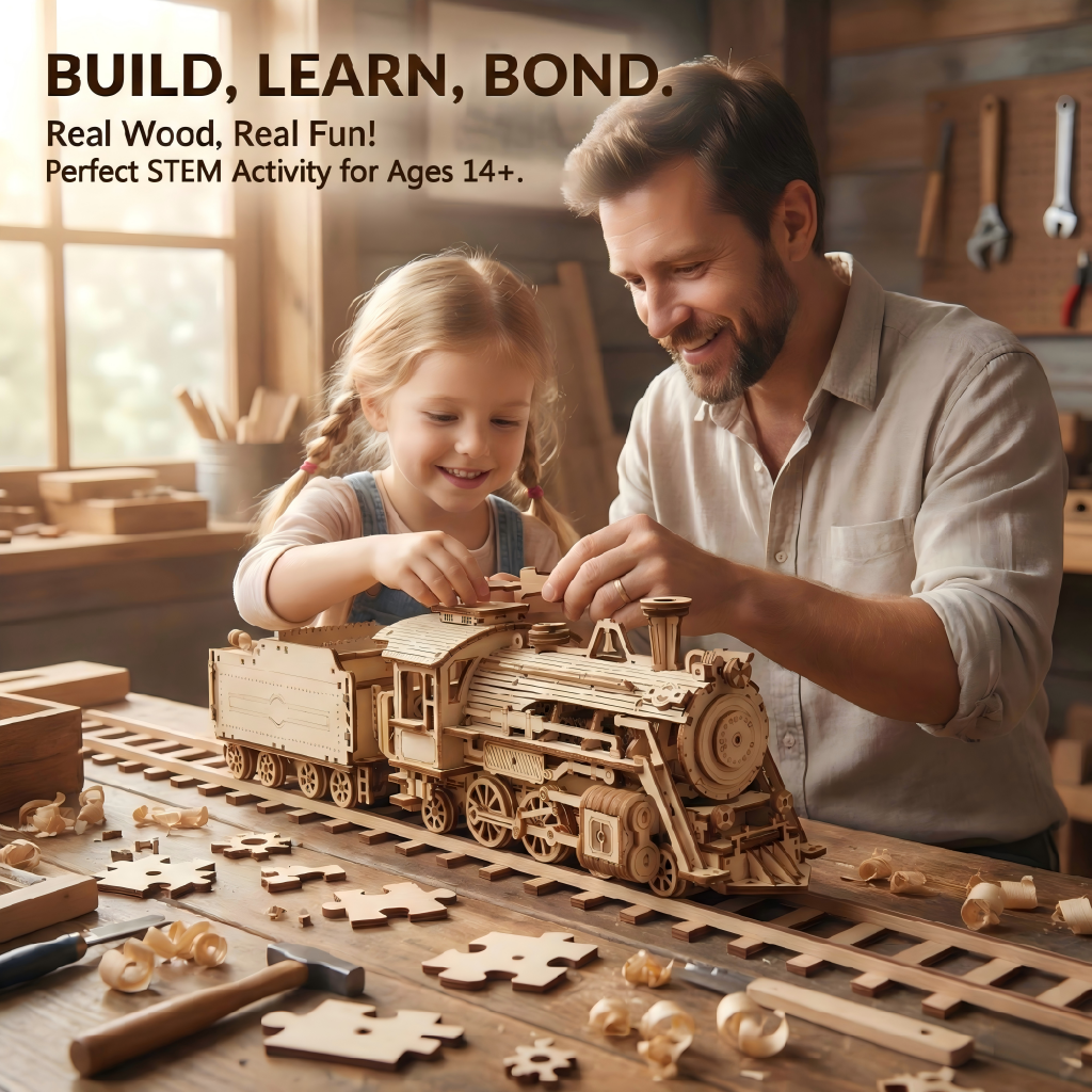 OUZEY 3D Wooden Constructor ar - огляд і ціна Board Game Steam