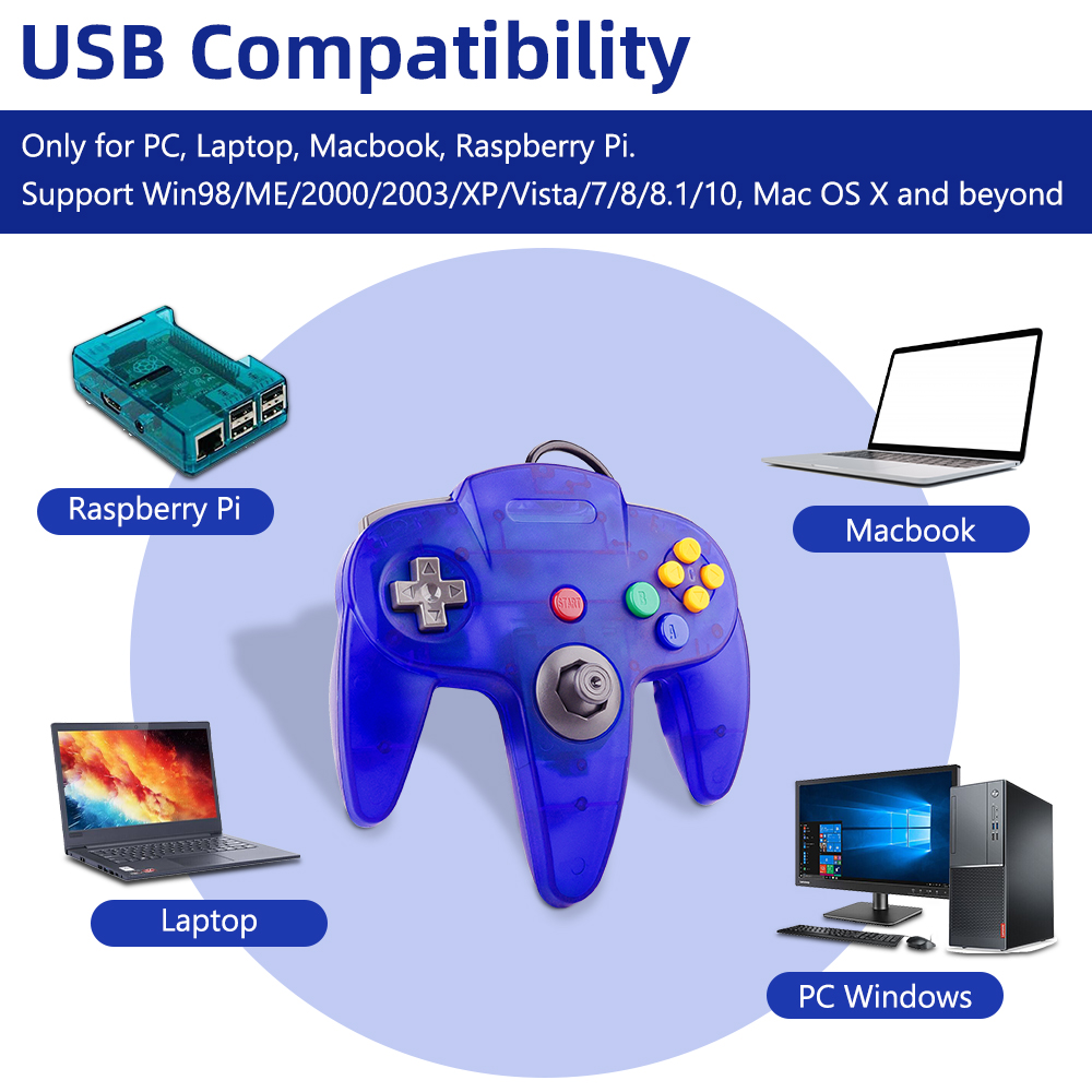 N64 Controller Classic USB Wir - огляд і ціна Board Game Steam