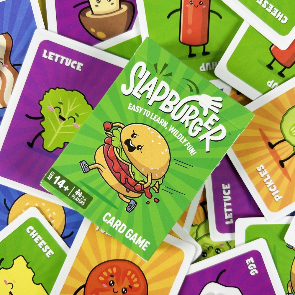 Slapburger Card Game Fun Famil - огляд і ціна Board Game Bang