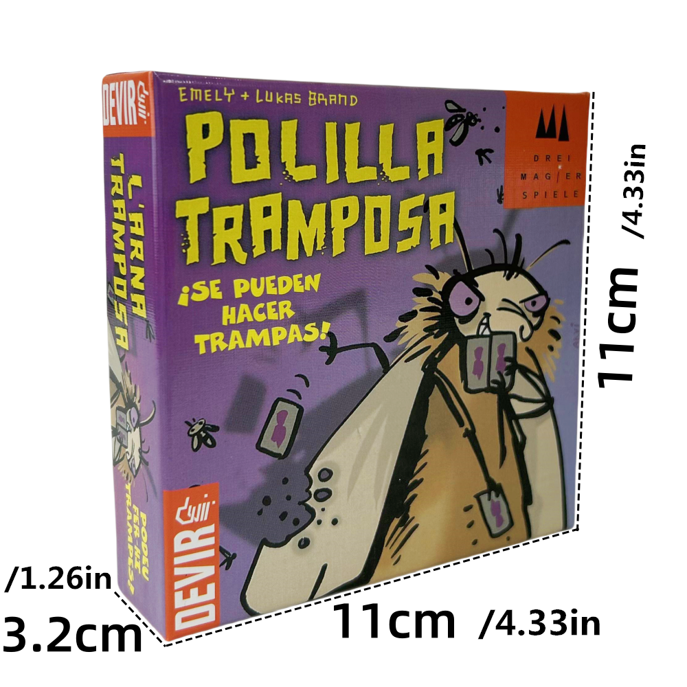 Mogel Motte Polilla Cards Boar - огляд і ціна Board Game Bang