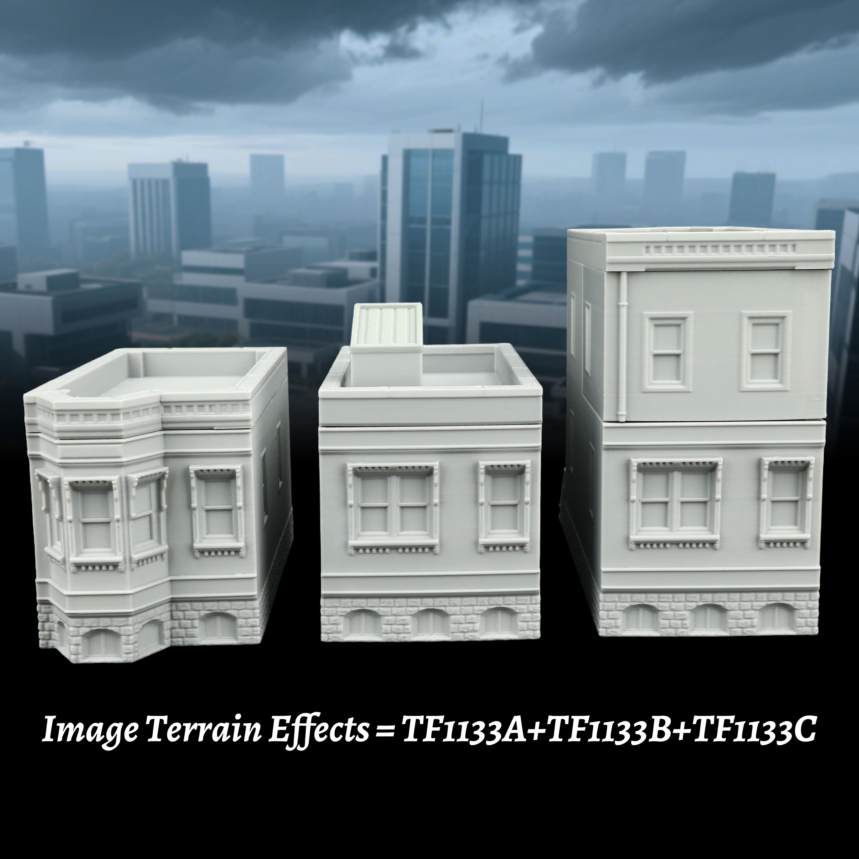 Miniature Modular Buildings Se - огляд і ціна Miniature Terrain Set
