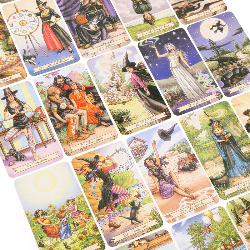 78Pcs/box Everyday Witch Tarot - огляд і ціна Board Game Of Life