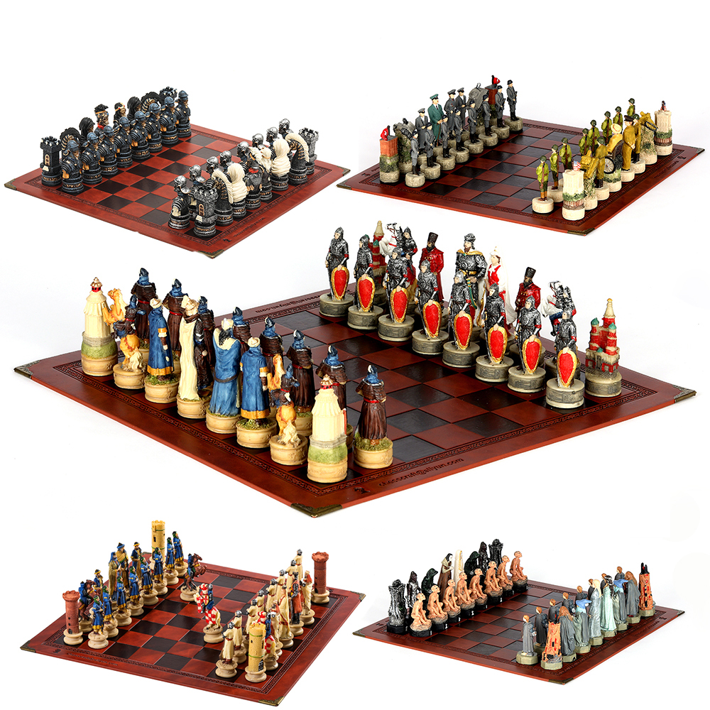 War-themed Chess Set Genghis K - огляд і ціна Board Game Yearbook