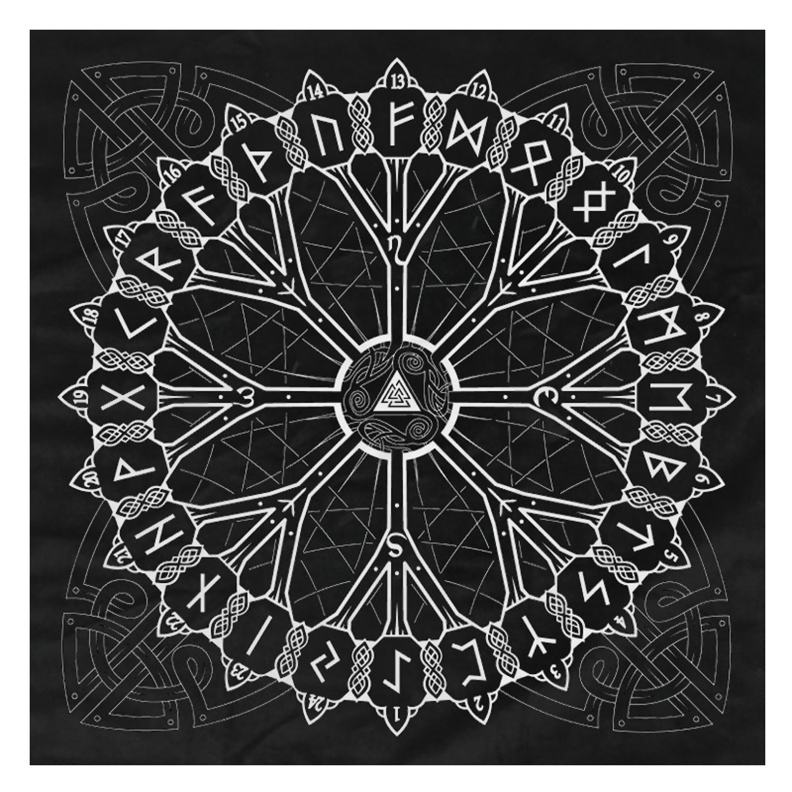 Altar Cloth Rune Casting Cloth - огляд і ціна Board Game Pirates