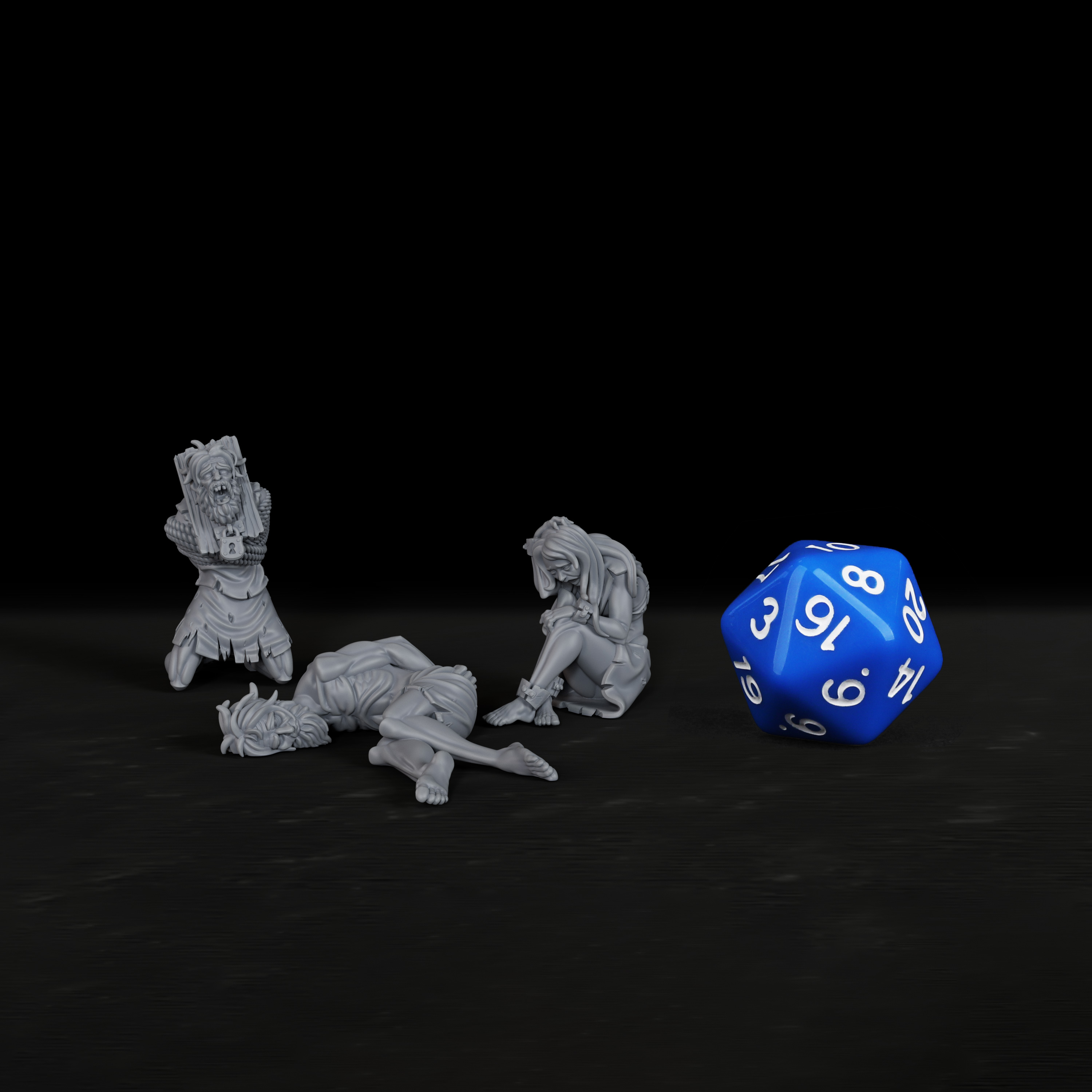 Dungeon Prisoners RPG Miniatur - огляд і ціна Miniature Terrain Set