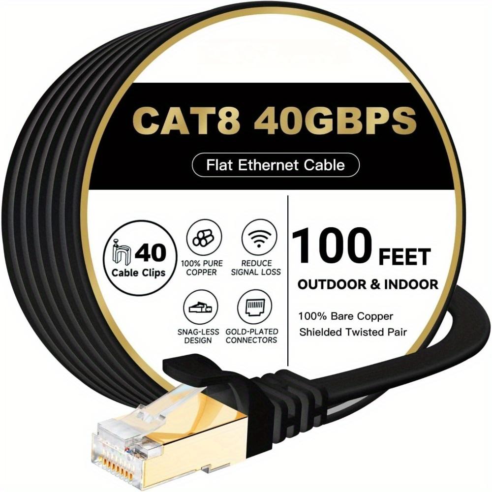 Cat8 Ethernet Cable, Flat Desi - огляд і ціна Board Game Geek