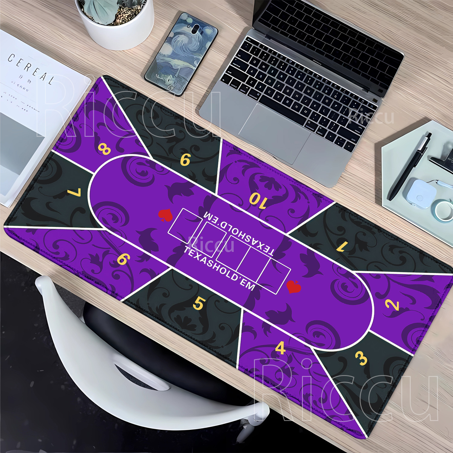 Mousepad Texas Hold’em poker R - огляд і ціна Board Game Print