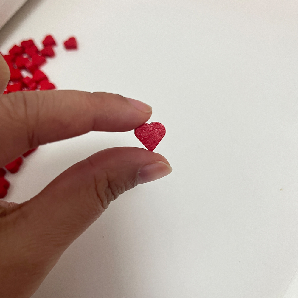 100Pcs 10mm*5mm Red Heart Shap - огляд і ціна Board Game Bang