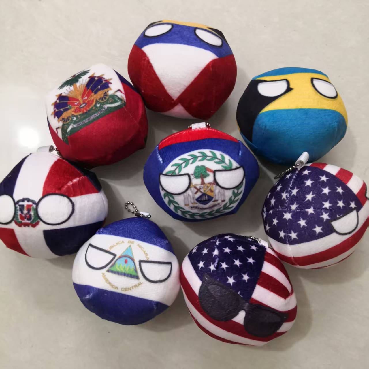 Countryballs Plush Keychain Do - огляд і ціна Board Game Jamaica