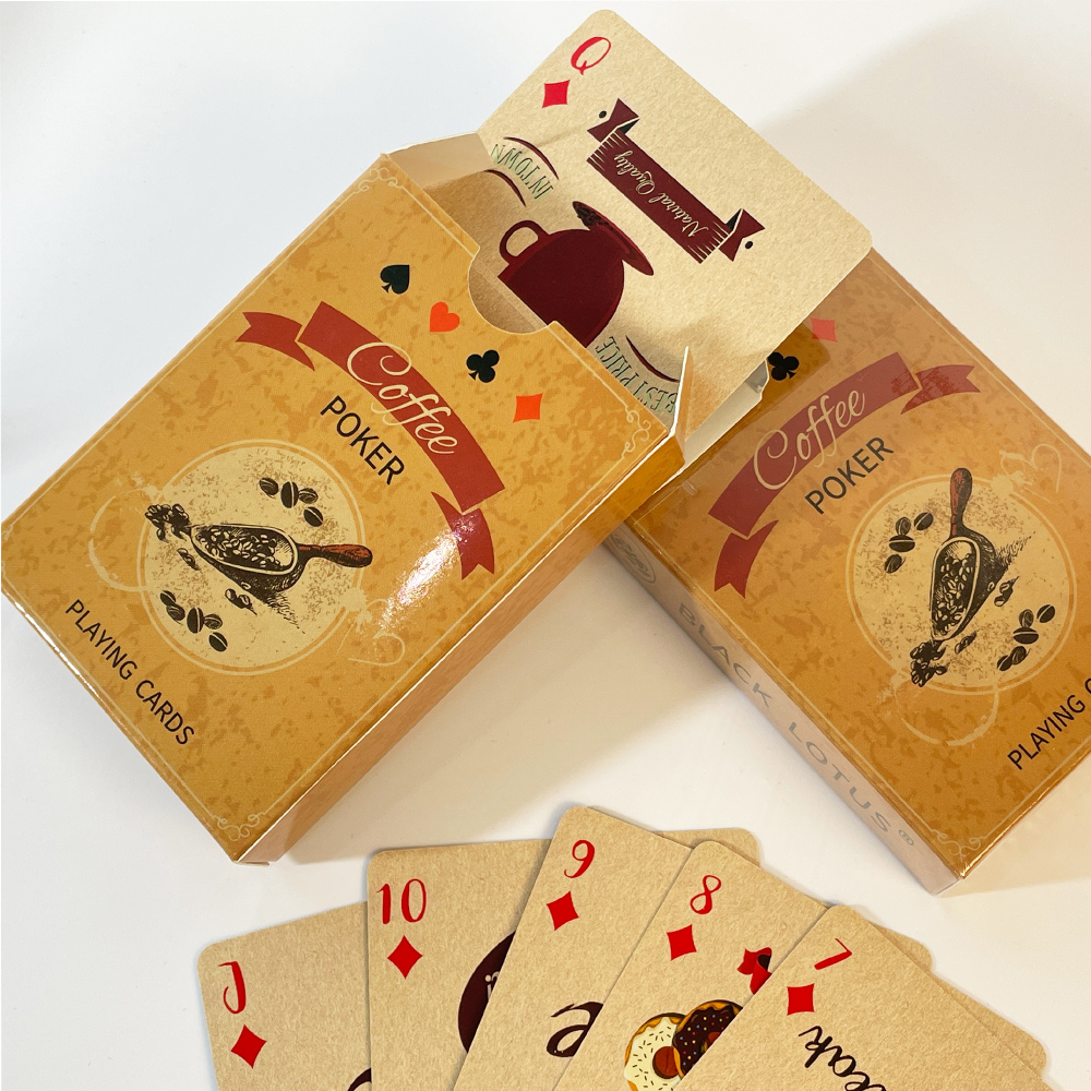 1Set Vintage Coffee bean Playi - огляд і ціна Board Game Print