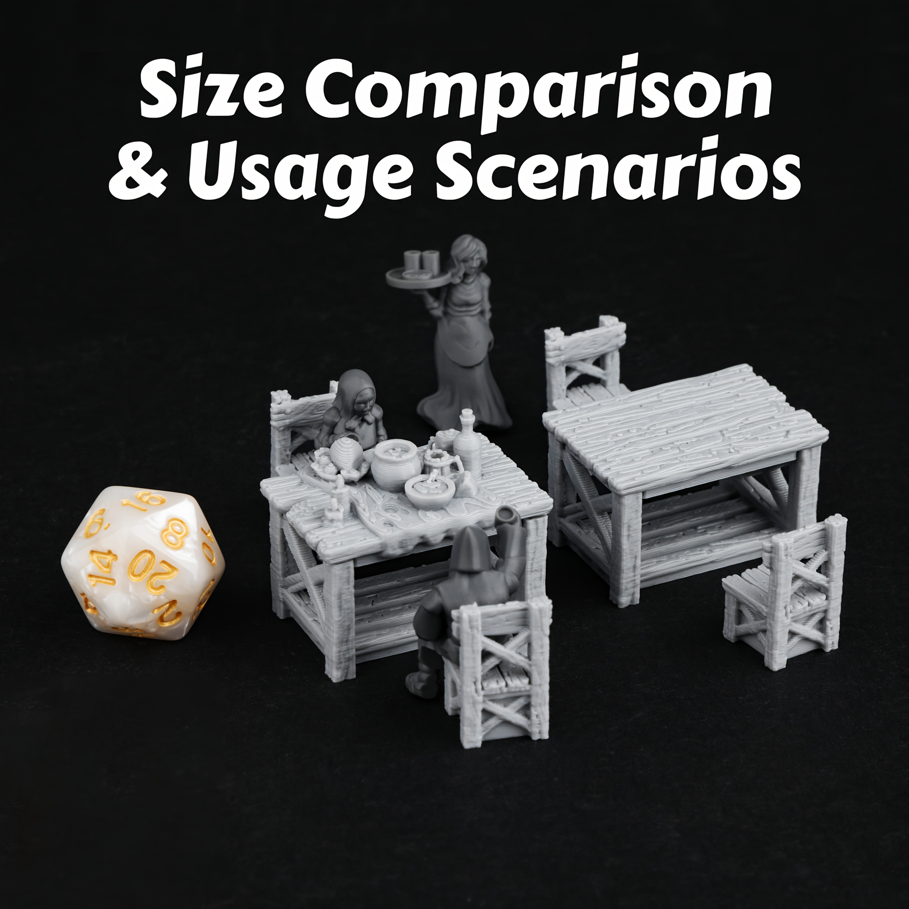 Trpg Miniature Terrain | Rusti - огляд і ціна Miniature Terrain Set