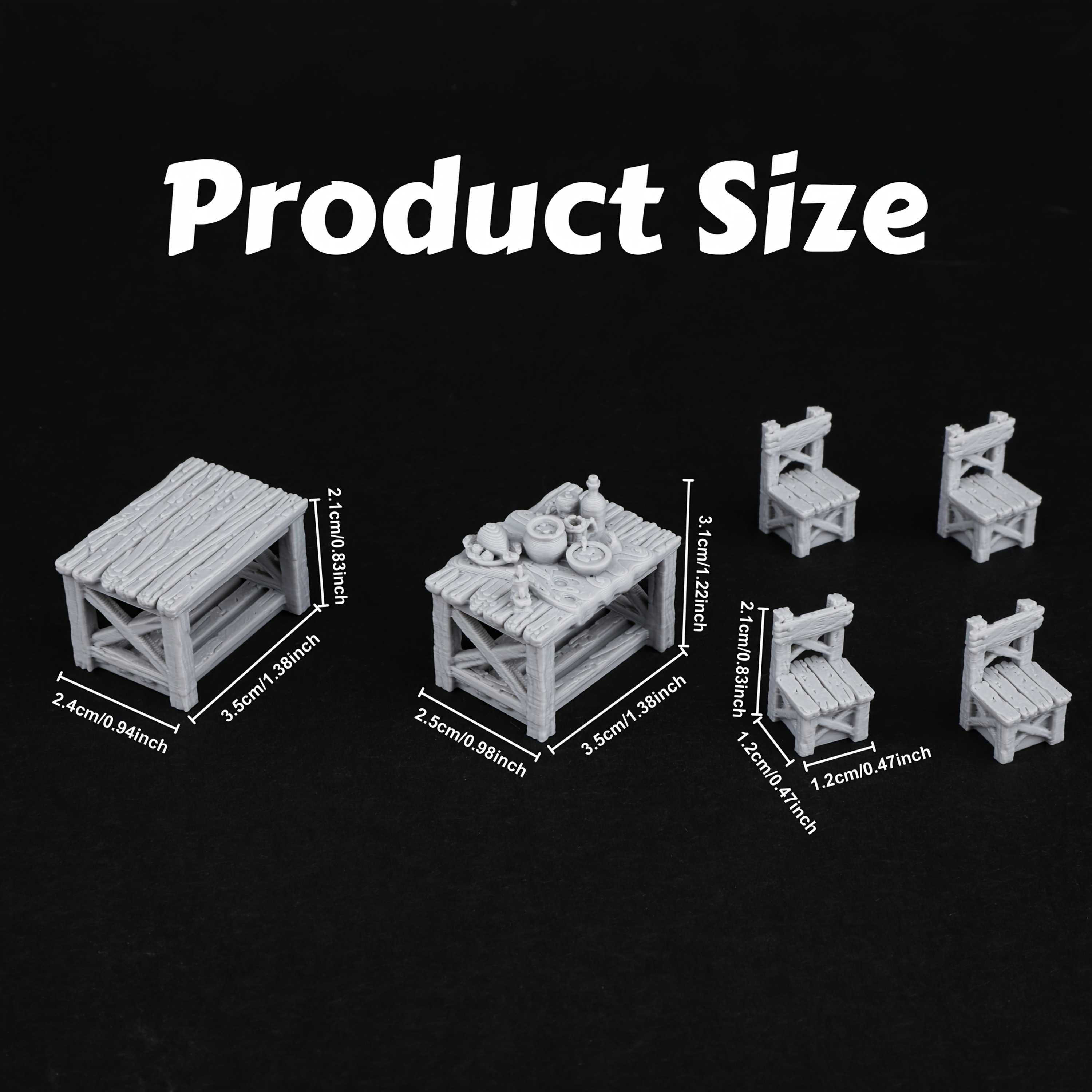 Trpg Miniature Terrain | Rusti - огляд і ціна Miniature Terrain Set