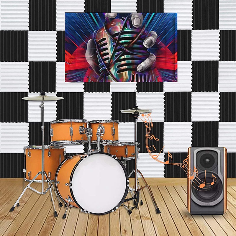 AT02-12 Pcs Acoustic Foam Boar - огляд і ціна Board Game Room