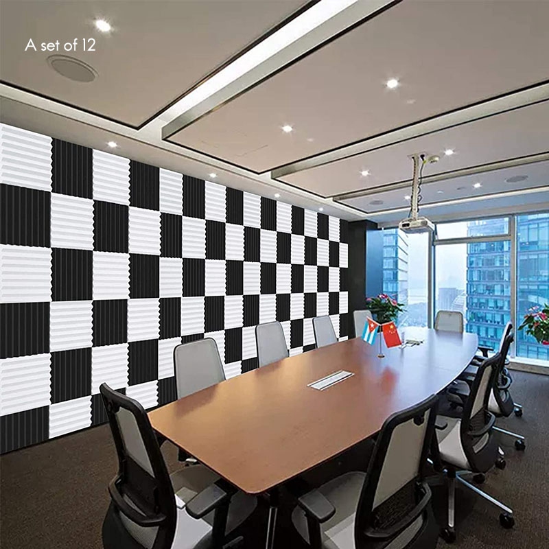 AT02-12 Pcs Acoustic Foam Boar - огляд і ціна Board Game Room